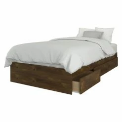 Best reviews of 💯 Queen Nexera Nocce Platform Storage Bed With Optional Headboard ⌛