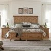 Best deal 🧨 California King Magnussen Graham Hills Complete Panel Storage Bed 🔔 -Beds Shop masterMHF3266