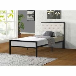 Brand new ✨ Queen Milton Greens Stars Cooper Metal Platform Bed 🌟