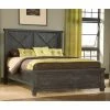 Cheap 💯 Modus Full/Double Yosemite Solid Wood Panel Bed 🛒 -Beds Shop masterMOD787