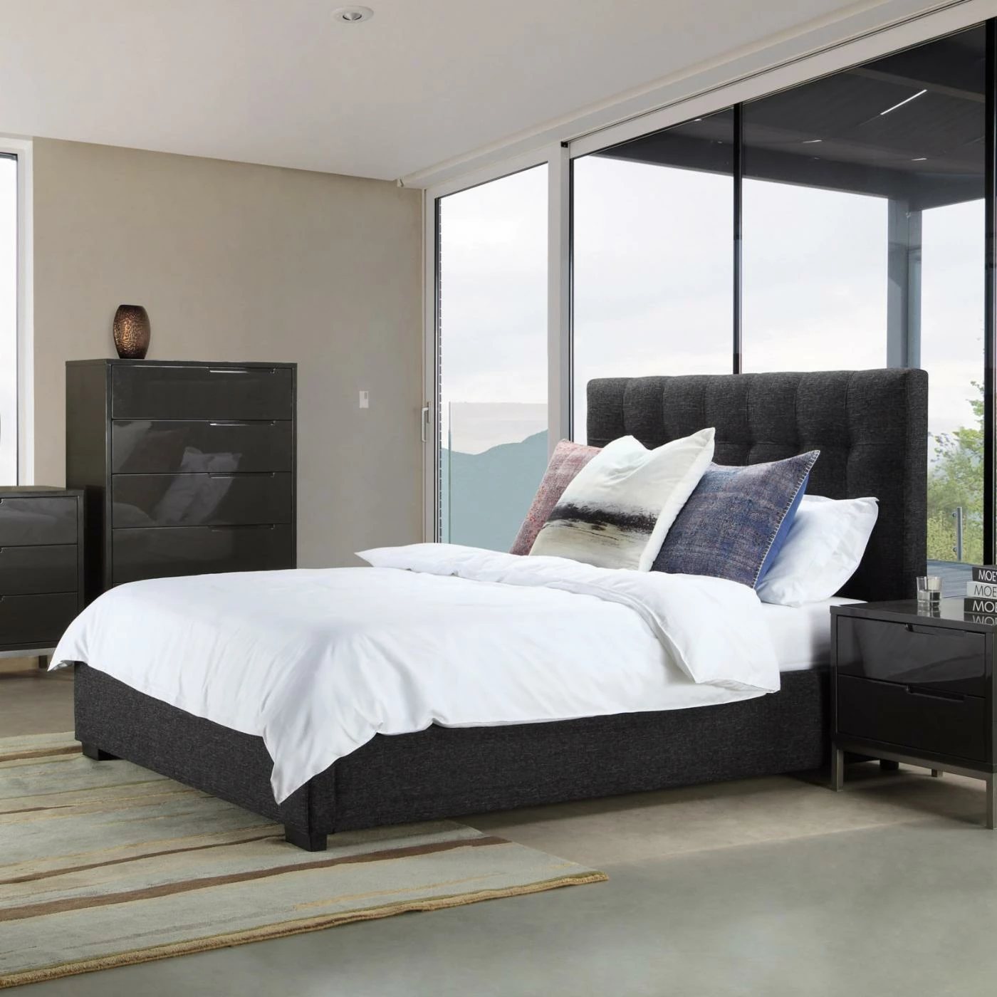 Buy π Queen Moes Home Collection Belle Storage Platform Bed π 3 Buy π Queen Moes Home Collection Belle Storage Platform Bed π