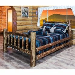 Deals π₯° California King Montana Woodworks Glacier Country Panel Bed π