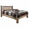 Cheap 👏 Queen Montana Woodworks Homestead Collection Platform Bed With Laser Engraved Design ✔️ -Beds Shop masterMONT378