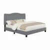 Best Sale ✨ Queen Nathaniel Home Angelina Upholstered Platform Bed 🤩