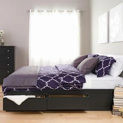 Best Sale π Prepac Manufacturing King Prepac Basic Storage Platform Bed π
