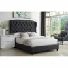 Budget 😉 King Rosevera Fonte Diamond Tufted Upholstered Panel Bed 😉 -Beds Shop masterROSE022