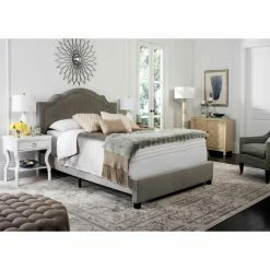 Cheap 👏 Queen Safavieh Theron Bed 🎁