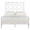 Best Pirce 😉 Queen Safavieh Morris Lattice Metal Panel Bed ⭐