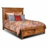 Hot Sale ✨ King Sunset Trading Rustic City Panel Bed With Storage Drawers 😍 -Beds Shop masterSET936