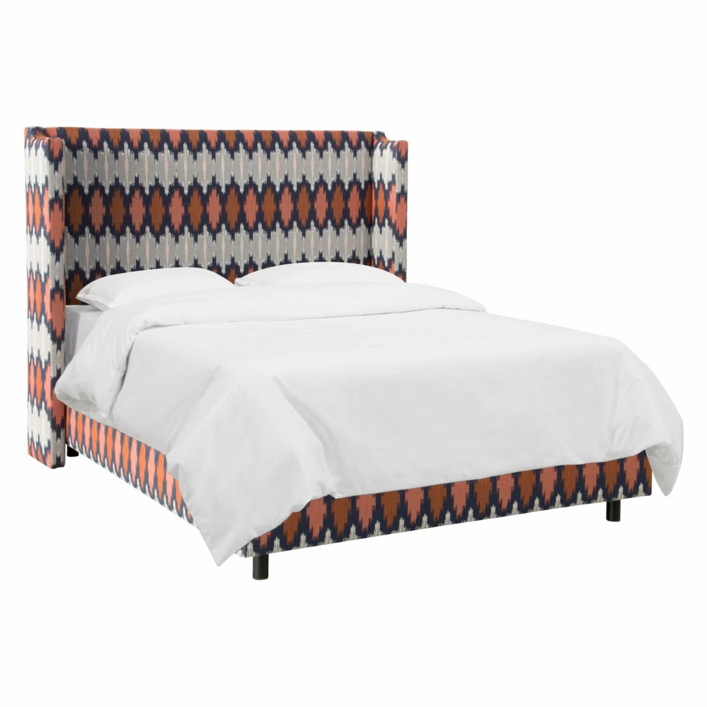 Promo π€© King Skyline Furniture Wingback Low Profile Bed In Jb Geo Mango π 3 Promo π€© King Skyline Furniture Wingback Low Profile Bed In Jb Geo Mango π