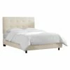 Promo β California King Skyline Furniture Button Tufted Linen Low Profile Upholstered Bed π― 1 Promo β California King Skyline Furniture Button Tufted Linen Low Profile Upholstered Bed π― -Beds Shop masterSKY2007