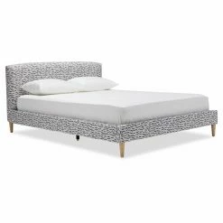 Promo π― California King Crescent Moon Upholstered Platform Bed By Drew Barrymore Flower Home π₯°