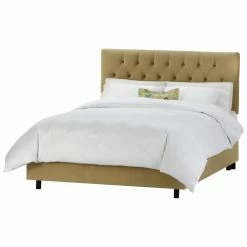 Top 10 💯 Skyline Furniture California King Tufted Velvet Upholstered Bed ✨