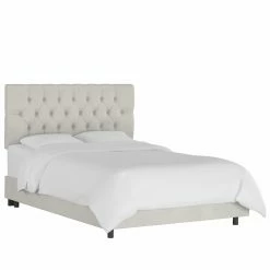 Best reviews of ✔️ All Other Brands California King Diamond Tufted Upholstered Bed ✔️