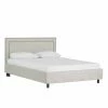 Flash Sale 😉 All Other Brands California King Upholstered Platform Bed With Nailhead Border 🎁 -Beds Shop masterSKY2361
