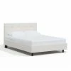 Hot Sale ⭐ California King Skyline Furniture Zuma Button Tufted Platform Bed ✔️ -Beds Shop masterSKY2409