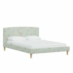 Best deal ✨ California King Rachel Ashwell Crafted By Cloth & Company Platform Bed - Twin - Bird Chicnoiserie Green 🎁