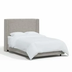 Budget 🔔 California King Skyline Furniture Milano Wingback Bed 🌟