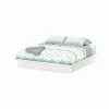 Hot Sale 👏 South Shore Canyon King Platform Bed 😀 -Beds Shop masterSSI1078
