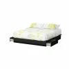 New π South Shore Canyon King Storage Platform Bed π 2 New π South Shore Canyon King Storage Platform Bed π -Beds Shop masterSSI1079