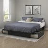 Hot Sale 🎉 South Shore Step One Full/Queen Platform Bed With Drawers 🛒 -Beds Shop masterSSI1549