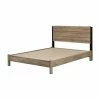 Best deal 🌟 Full/Double South Shore Munich Rustic Platform Bed 🎉