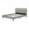 Top 10 😉 Queen South Shore Fusion Complete Upholstered Platform Bed 🌟 -Beds Shop masterSSI1974