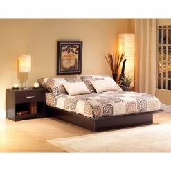 Best Sale ⭐ Queen South Shore Canyon Platform Bed Set 😉
