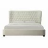New π King TOV Furniture Finley Upholstered Platform Bed π 1 New π King TOV Furniture Finley Upholstered Platform Bed π -Beds Shop masterTOVF003