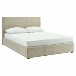 Cheapest 🎁 Worldwide Home Furnishings Upholstered King Storage Bed ⌛