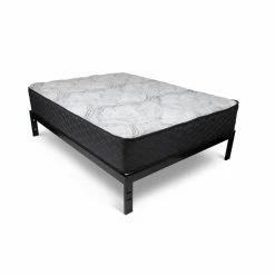 Promo ⭐ King Wolf Corp. Dual Rest Double Sided Mattress And Platform Bed Set 😍