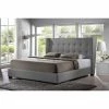 Cheap 🌟 King Baxton Studio Favela Upholstered Platform Bed ✨ -Beds Shop masterWSI2203