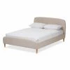 Brand new 🎉 Queen Baxton Studio Mia Platform Bed 🎉 -Beds Shop masterWSI3189