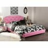 Cheapest 😉 Baxton Studio Canterbury Hot Pink Faux Leather Queen Size Platform Bed 👍 -Beds Shop masterWSI3518