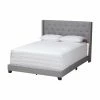 Flash Sale ✨ King Baxton Studio Brady Upholstered Low Profile Bed 🥰 -Beds Shop masterWSI4040