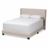 Outlet β€οΈ King Baxton Studio Lisette Upholstered Low Profile Bed π 2 Outlet β€οΈ King Baxton Studio Lisette Upholstered Low Profile Bed π -Beds Shop masterWSI4151