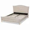 Best deal 🎁 King Baxton Studio Felisa Tufted And Upholstered Platform Bed 🧨 -Beds Shop masterWSI4591