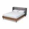 Discount 𧨠King Baxton Studio Catarina Mid-Century Modern Platform Bed π₯ 2 Discount 𧨠King Baxton Studio Catarina Mid-Century Modern Platform Bed π₯ -Beds Shop masterWSI4682