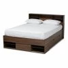Cheap 🎁 Queen Baxton Studio Tristan Platform Storage Bed ❤️ -Beds Shop masterWSI4982