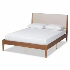 Best deal ❤️ King Baxton Studio Lenora Platform Bed 🔔