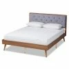 Cheapest 👍 King Baxton Studio Larue Tufted Platform Bed ✨ -Beds Shop masterWSI5043