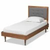 Hot Sale 🎁 Twin Baxton Studio Greta Platform Bed 👍 -Beds Shop masterWSI5065