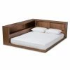 Best Pirce 🌟 Queen Baxton Studio Erie Platform Storage Bed 👍 -Beds Shop masterWSI5074