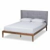 Buy ⌛ King Baxton Studio Edmond Platform Bed 🎁 -Beds Shop masterWSI5086