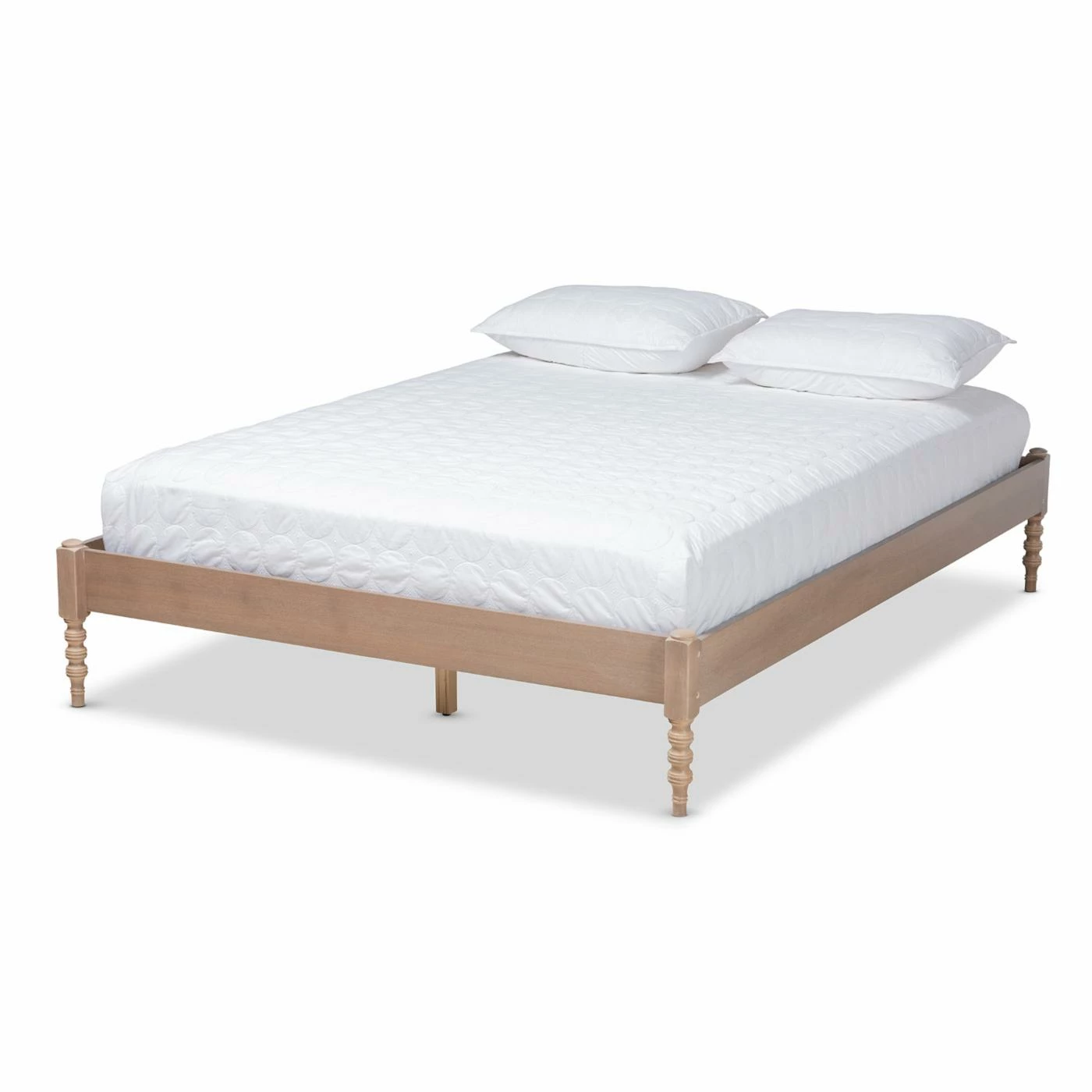New β€οΈ King Baxton Studio Cielle Platform Bed π― 3 New β€οΈ King Baxton Studio Cielle Platform Bed π―