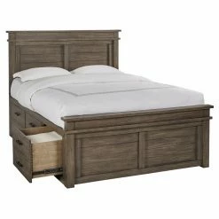 Wholesale 🎉 King A-America Glacier Point Captains Bed 🛒 -Beds Shop scaleAAME521