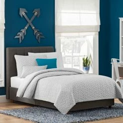 Flash Sale ❤️ Queen DHP Emily Upholstered Platform Bed 🌟 -Beds Shop scaleAMW1078