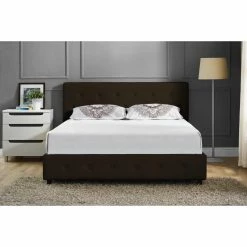 Outlet 😉 King DHP Dakota Tufted Platform Bed 🔥 -Beds Shop scaleAMW864