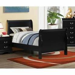 Cheap ❤️ Twin Coaster Furniture Louis Philippe II Sleigh Bed 🔥 -Beds Shop scaleCOA5009