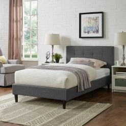Wholesale 👍 Queen Modway Linnea Upholstered Platform Bed 🔥 -Beds Shop scaleEEI1445